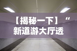 【揭秘一下】“新道游大厅透视辅助软件	”开挂安装教程