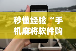 秒懂经验“手机麻将软件购买(透视)”-原来有挂
