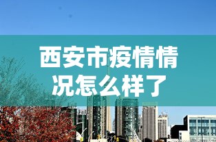 西安市疫情情况怎么样了